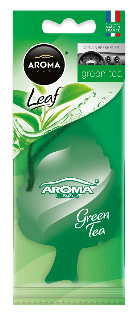 Ароматизатор воздуха автомобильный Car Leaf - GREEN TEA AROMA 267