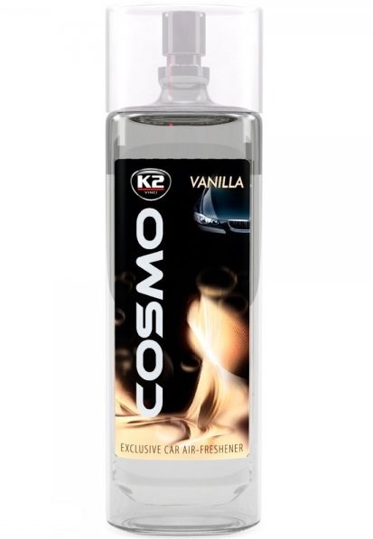 Ароматизатор воздуха автомобильный спрей (ваниль) COSMO 50 ml K2 V207