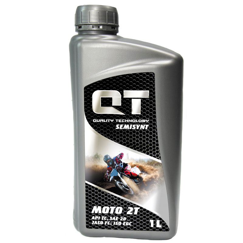 Моторное масло QT-Oil Semisynt 2T, 1л QT-OIL QT1621001