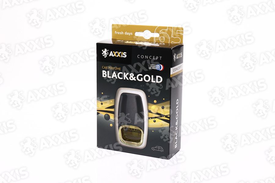 Ароматизатор воздуха автомобильный AXXIS на дифлектор "Concept" Black Gold-Perfume 8ml AXXIS 63593