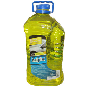 Жидкость омывателя летняя (лимон) 4л HELPIX 4823075800667