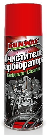 Очиститель карбюратора и дрос.заслонки (аэроз) RUNWAY . 0.45л RUNWAY RW6081