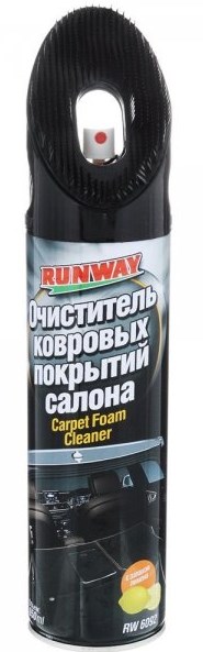 Очиститель ковровых покрытий салона Carpel Foam Cleaner 650мл RUNWAY RW6092