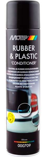 Аэрозольный кондиционер для резины и пластика Rubber Plastic 600мл MOTIP 000709