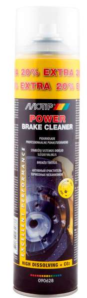 Мощный очиститель тормозной системы Power brake cleaner 600мл MOTIP 090628BS