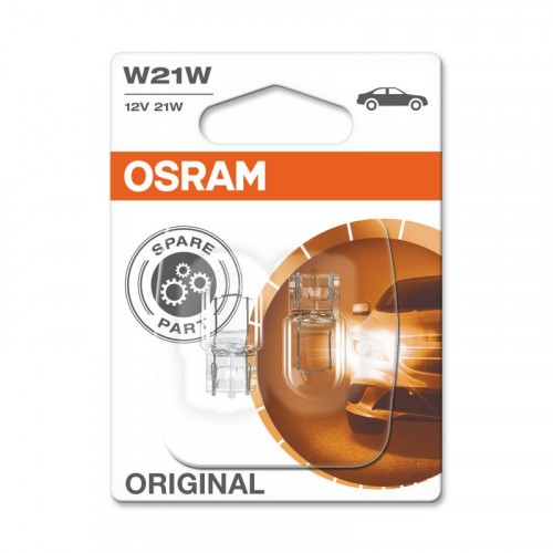 Автолампа W21W 12V  W3x16d Original 1шт OSRAM 75052