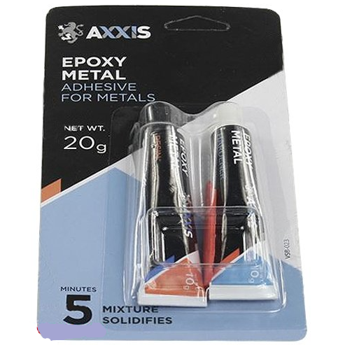 Клей Axxis Epoxy Metal для металла, 20 г AXXIS VSB023