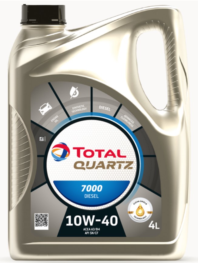 Масло моторное Total Quartz 7000 Diesel 10W-40 4л TOTAL 216682