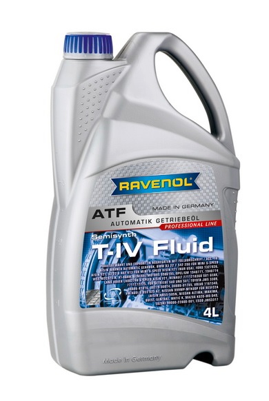 Трансмиссионное масло ATF T-IV FLUID 4л RAVENOL 1212102004