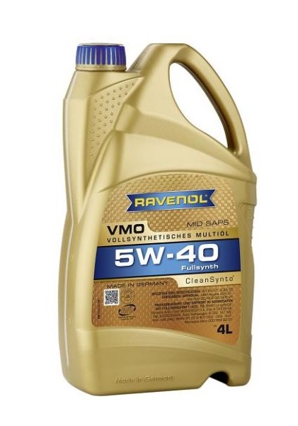Масло моторное RAVENOL VMO 5W-40 4л RAVENOL 1111133004