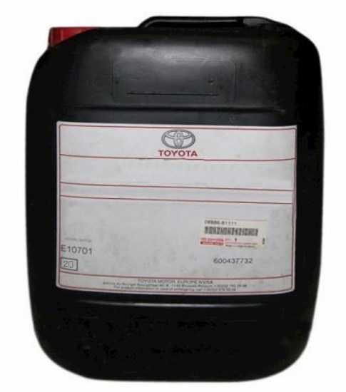 Трансмиссионное масло Differential Gear Oil LT GL-5 75W-85, 20л TOYOTA 0888581110
