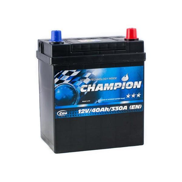 Aккумулятор (АКБ) Black Champion Japan Euro 12V 40Ah R+ CHAMPION BJ400