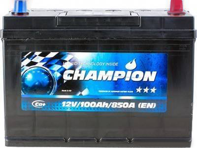 Аккумулятор (АКБ) Champion Black Japan 12V 100Ah R+ CHAMPION B1000