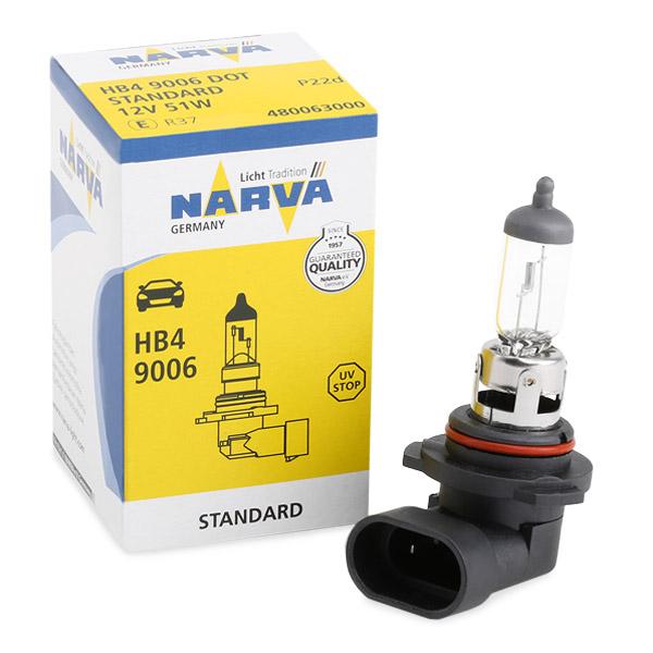 Галогенная лампа NARVA HB4/9006 12V 55W P22d 1шт NARVA 48006