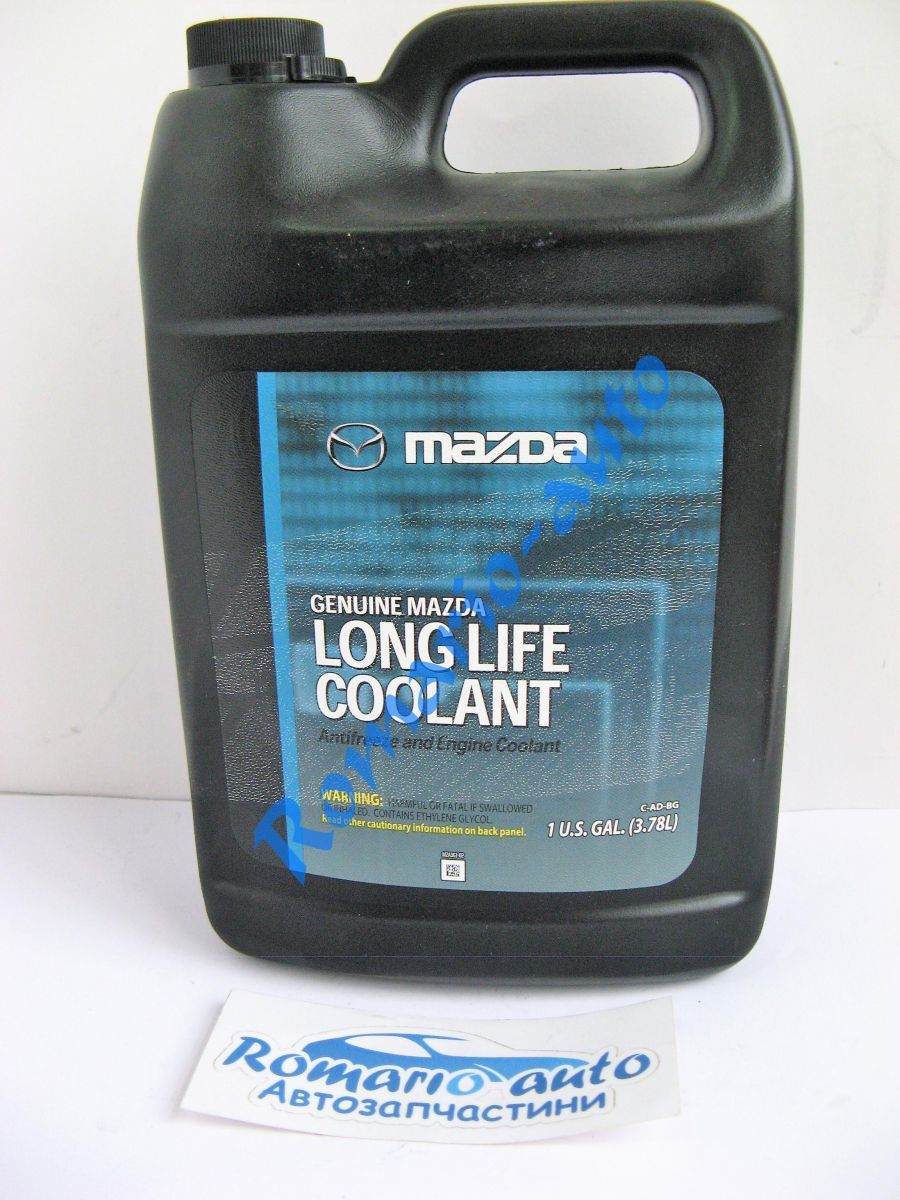 Антифриз (зеленый) Long Life Coolant концентрат -80°C 3,785л MAZDA 000077501E02
