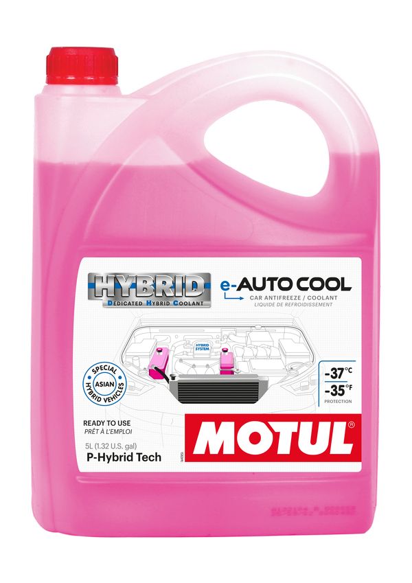 Антифриз (розовый) e-AUTO COOL готовый к применению -37°C 5л MOTUL 820206