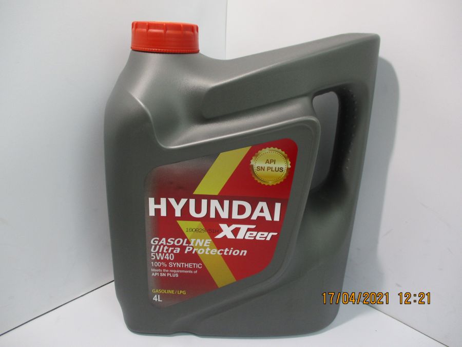 Масло моторное HYUNDAI Xteer Gasoline Ultra Protection 5W-40 4л HYUNDAI 1041126