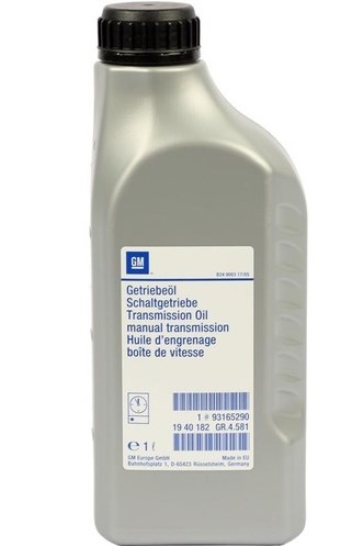 Трансмиссионное масло Manual Transmission 75W-85 GL-4 1л GENERAL MOTORS 93165290