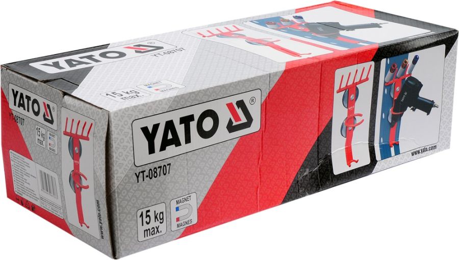 Магнитный держатель для пневмоинструмента YATO 1шт YATO YT08707