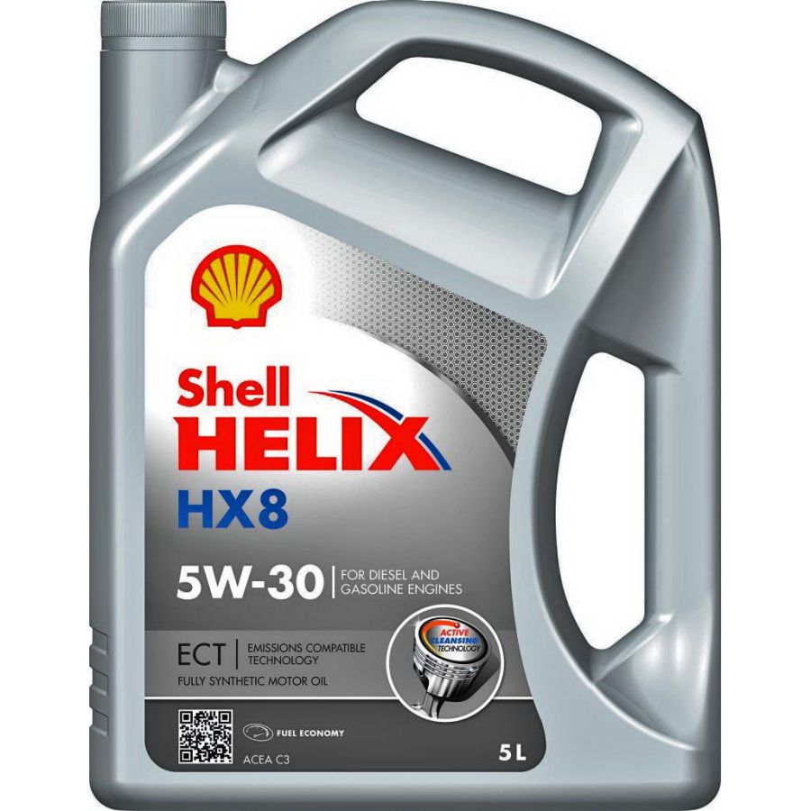 Масло моторное SHELL Helix Ultra 5W-30 5л SHELL 550040655