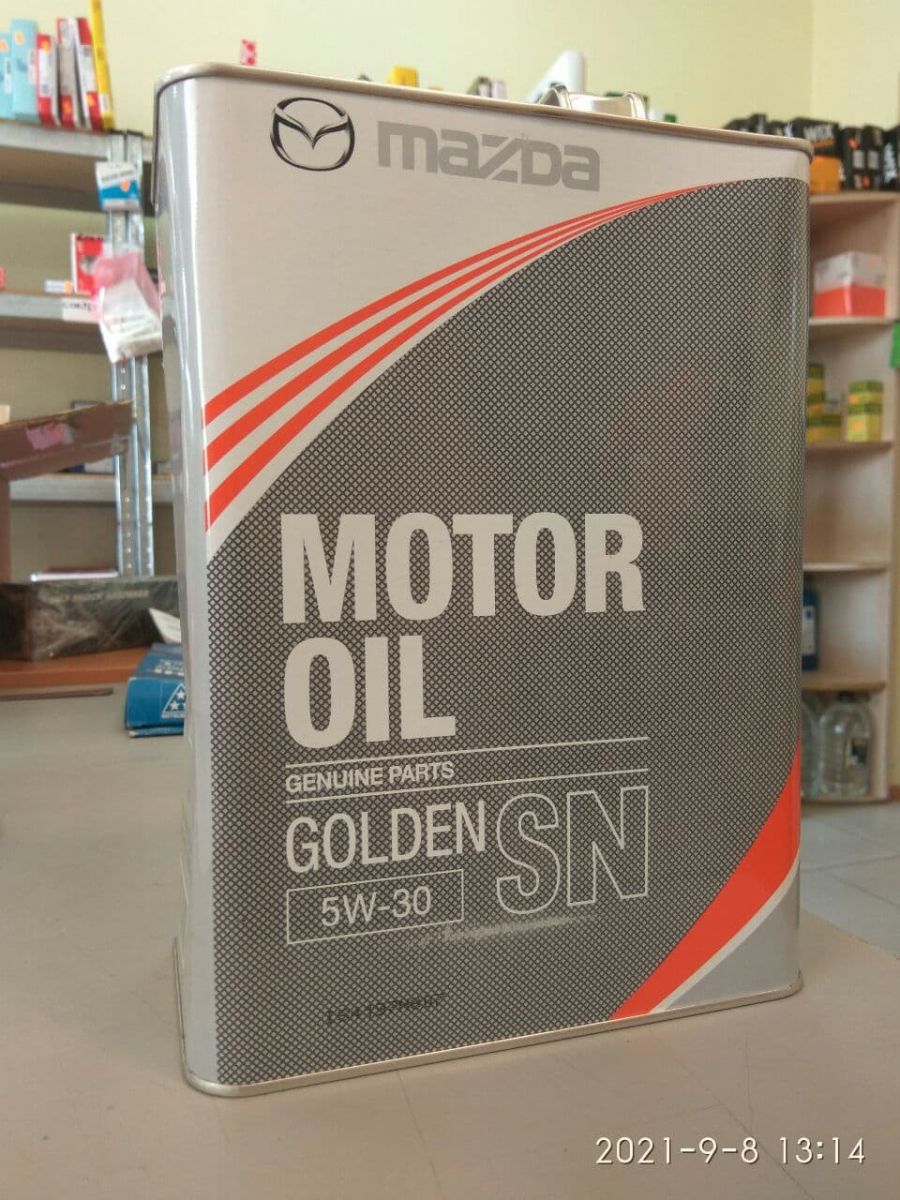 Моторное масло MAZDA Golden SN 5W-30 4л MAZDA K004W0515J