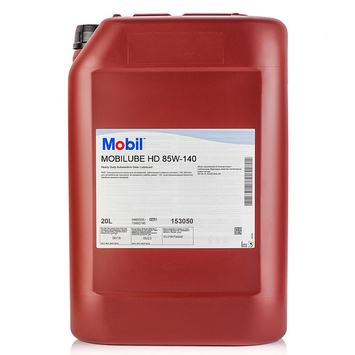 Трансмиссионное масло Mobilube HD 85W-140, 20л MOBIL 127627