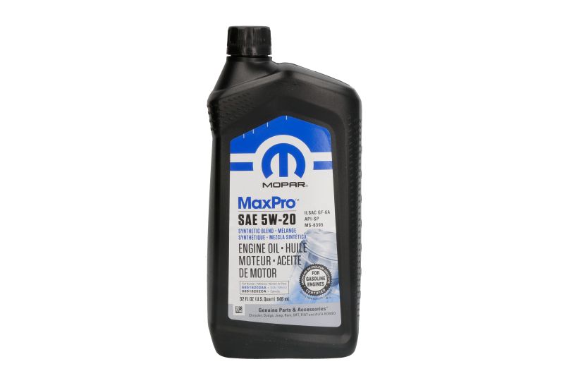 Масло моторное MOPAR MaxPro 5W-20 1л CHRYSLER 68518202AA