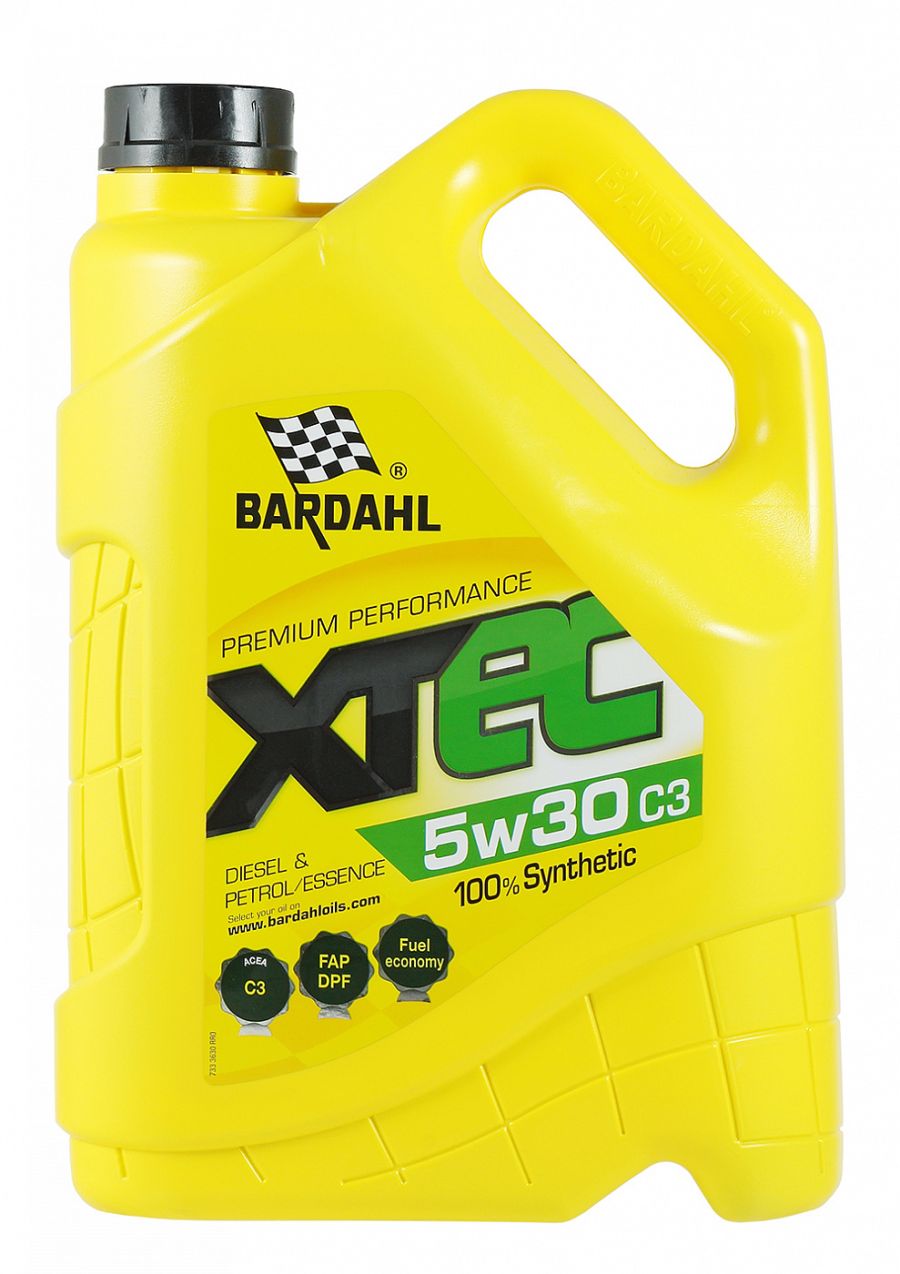 Масло моторное Bardahl XTEC 5W-30 c3, 5л BARDAHL 36303