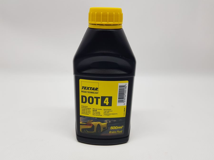 Тормозная жидкость TEXTAR DOT 4, 0.5л TEXTAR 95002400
