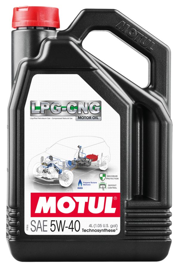Масло моторное MOTUL LPG-CNG SAE 5W-40 4л MOTUL 854654
