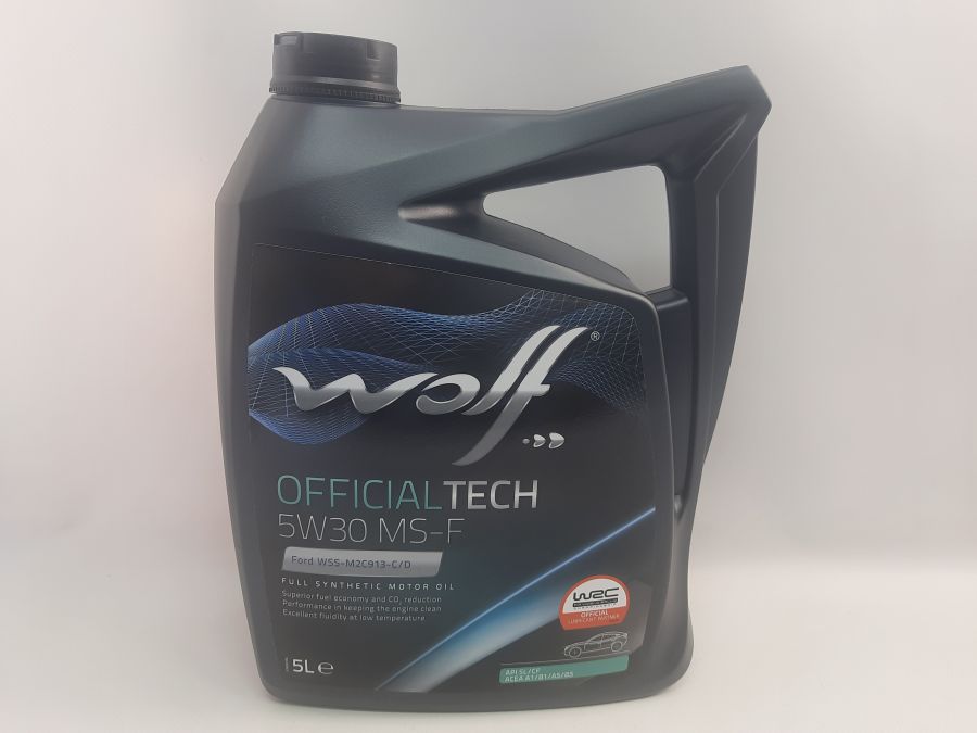 Масло моторное WOLF OFFICIALTECH 5W-30 MS-F 5л WOLF 8308819