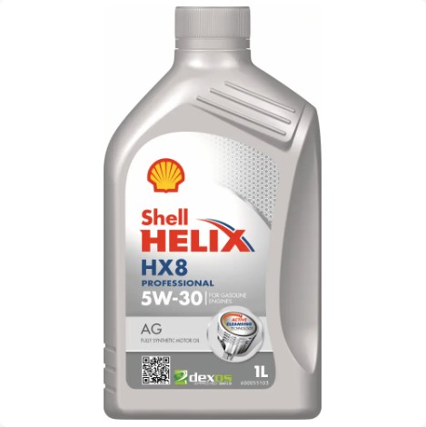 Масло моторное SHELL Helix HX8 Professional AG 5W-30 1л SHELL 550054287