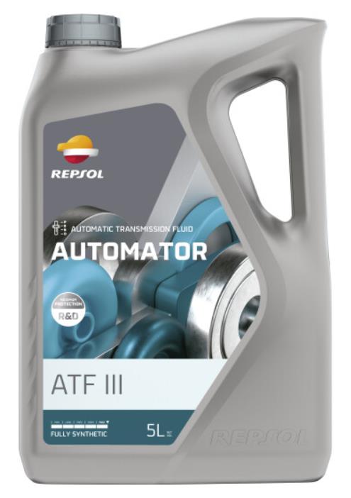 Трансмиссионные масло AUTOMATOR ATF III 5л REPSOL OIL RPP4066ZFA