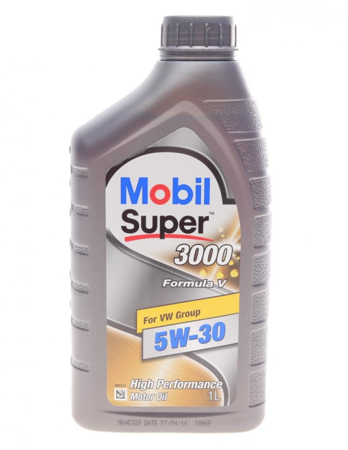 Моторное масло Mobil Super 3000 Formula V 5W-30 1л MOBIL 153454