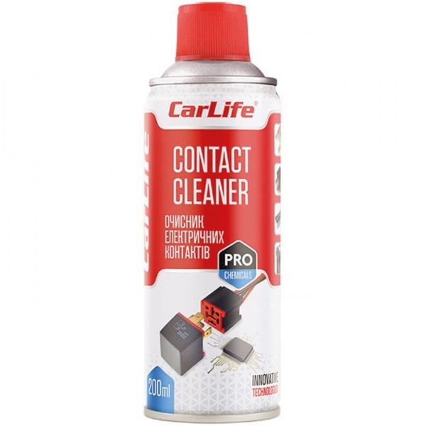Очиститель электроконтактов Contact Cleaner, 200мл. CARLIFE CF204