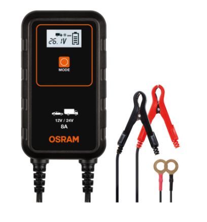 Зарядное устройство Osram 12-24V, 8A OSRAM OEBCS908
