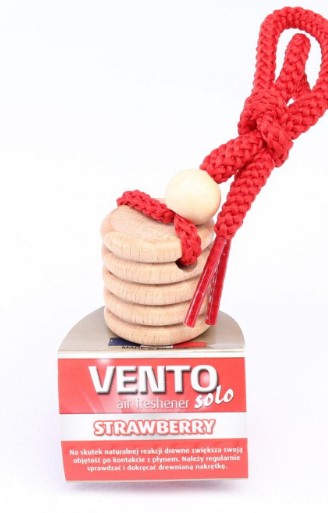 Освіжувач повітря салону Vento Solo Refill Strawberry (8мл) K2 V401
