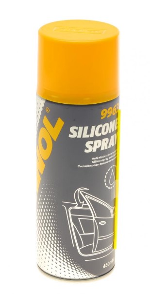 Силиконовая смазка SILICONE SPRAY (аэрозоль) 450мл MANNOL 9963