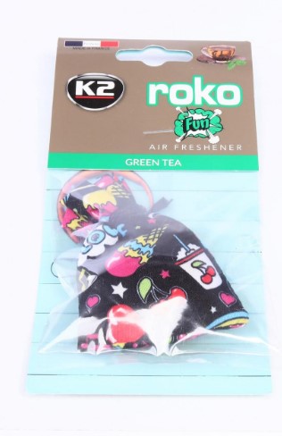 Освіжувач повітря салону Vinci Roko Fun Green Tea (25г) K2 V822F