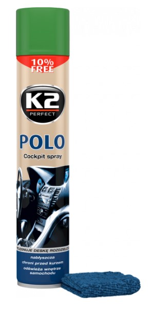 Поліроль торпедо POLO COCKPIT (сосна) 750мл K2 K407SO1