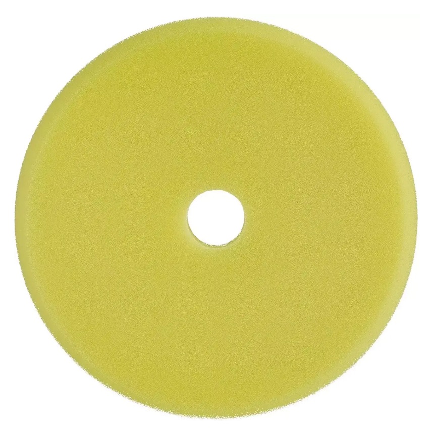Полірувальний круг середньої твердості жовтий Dual Action Cut Pad d 143мм SONAX 493341