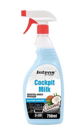Полироль - молочко для торпедо COCKPIT MILK Coconut 750мл  WINSO 875013