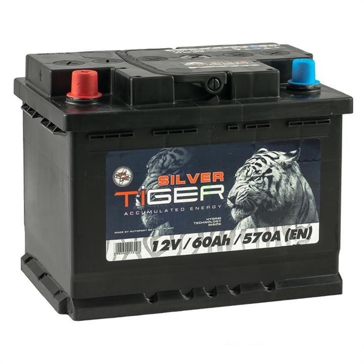 Аккумулятор Tiger Silver 60Аh 570A L+ TIGER AFS060S01S