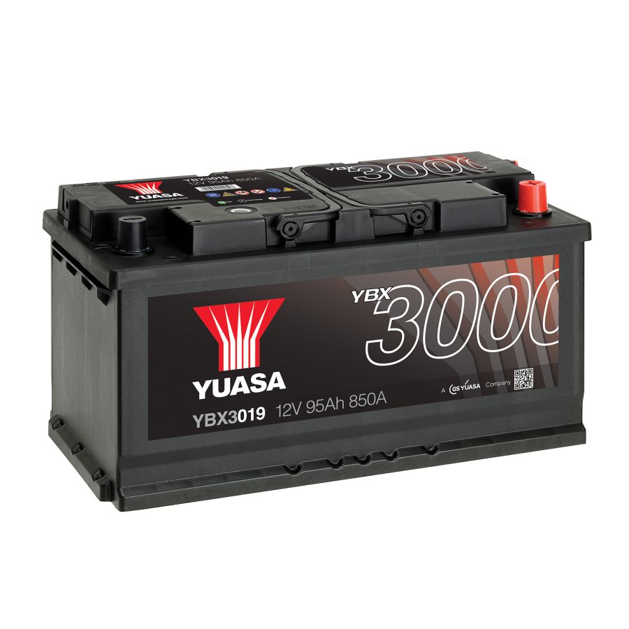 Аккумулятор Yuasa 95Ah 850A R+ (3000 series) YUASA YBX3019