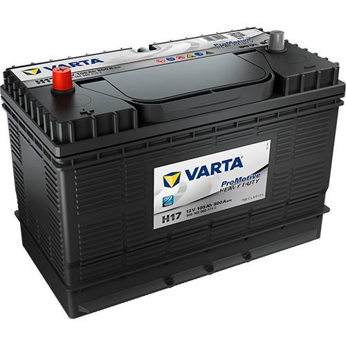 Аккумулятор грузовой Varta Black ProMotive 105Ah 800A L+, H17 VARTA 605102080