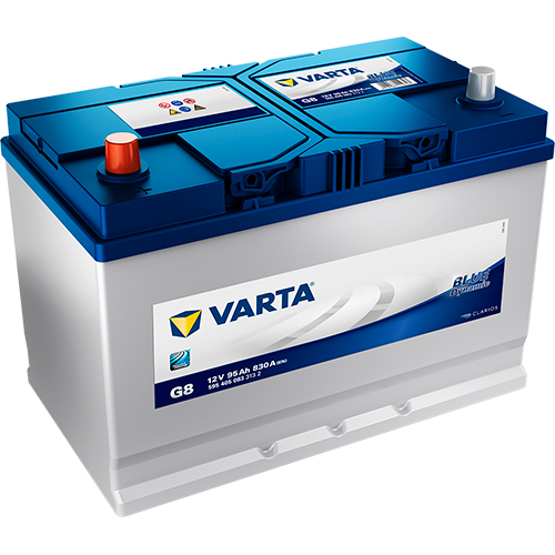 Аккумулятор Varta Blue Dynamic 95Ah 830A L+, G8 (Asia) VARTA 595405083