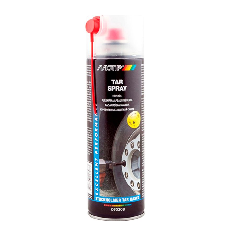 Смазка для резьбовых соединений Motip Tar Spray с высокой вязкостью, 500 мл MOTIP 090308