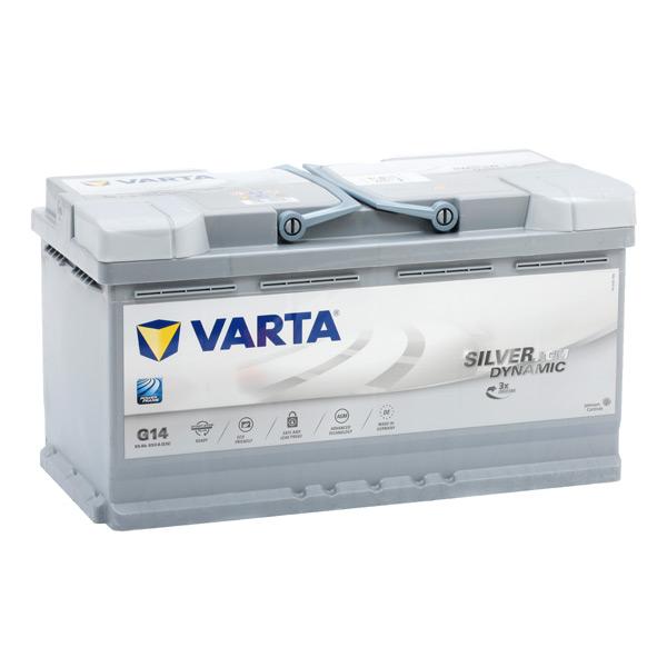 Аккумулятор Varta Silver Dynamic AGM 95Ah 850A R+, G14, Start-Stop VARTA 595901085