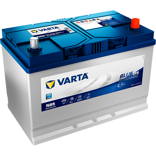 Аккумулятор Varta Blue Dynamic EFB 85Ah 800A R+, N85, Start-Stop (Asia) VARTA 585501080