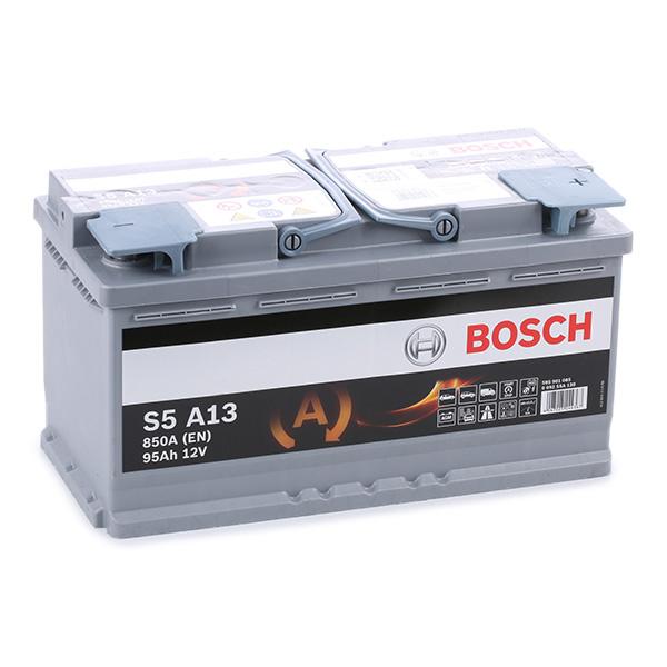 Аккумулятор Bosch S5 AGM 95Ah 850A R+ Start-Stop BOSCH 0092S5A130
